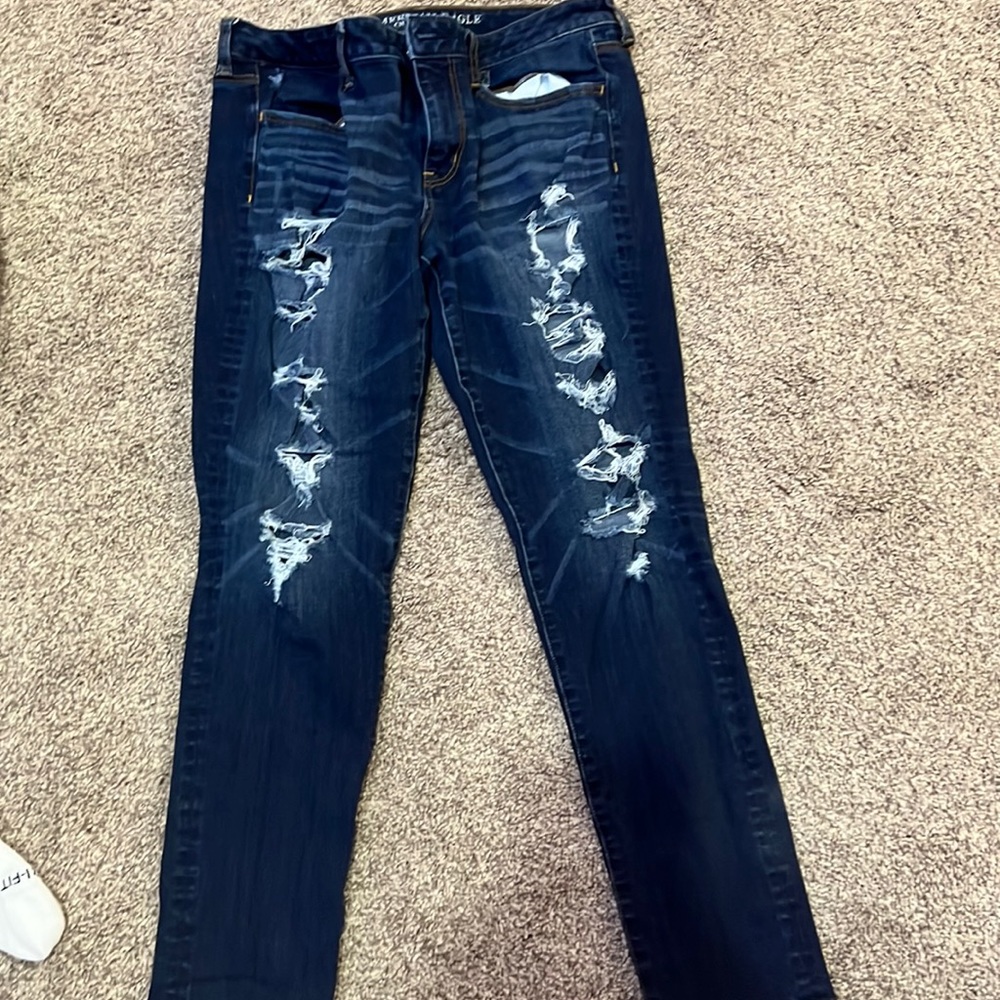 American eagle skinny stretch jeans